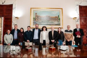 Firma de la alianza con la UNL y la Fundación CTS para impulsar el turismo científico y el desarrollo territorial.